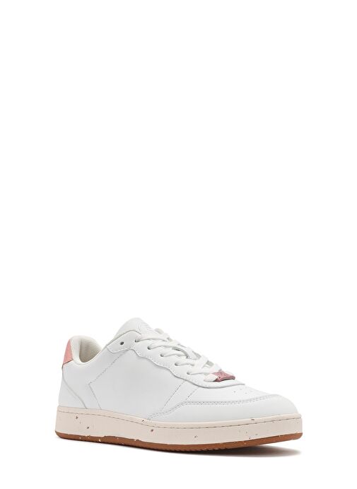 ACBC x Derimod Kadın Beyaz Bağcıklı Sneaker 25SFD435314 - Görsel 7