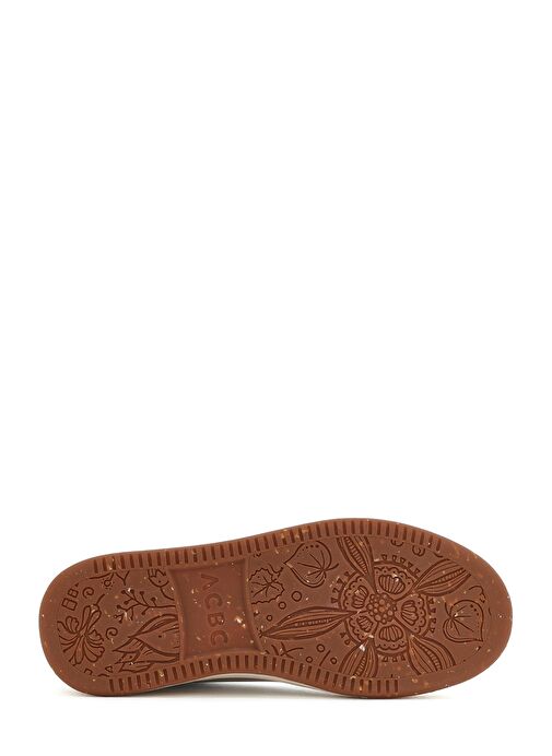 ACBC x Derimod Kadın Gri Metalik Bağcıklı Sneaker 25SFD4353SM - Görsel 5