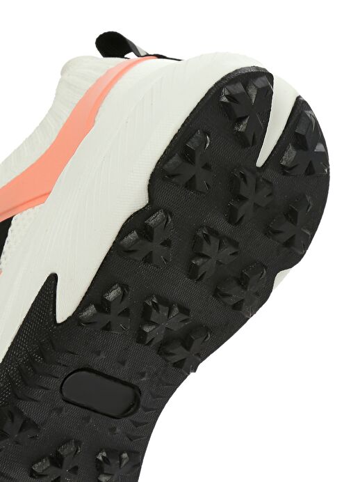 ACBC x DERİMOD Kadın Bej Bağcıklı Kalın Tabanlı Kumaş Sneaker 25SFD43556F - Görsel 9