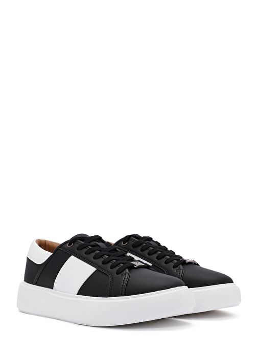 ACBC x Derimod Erkek Siyah Bağcıklı Sneaker 25SFD780018 - Görsel 4
