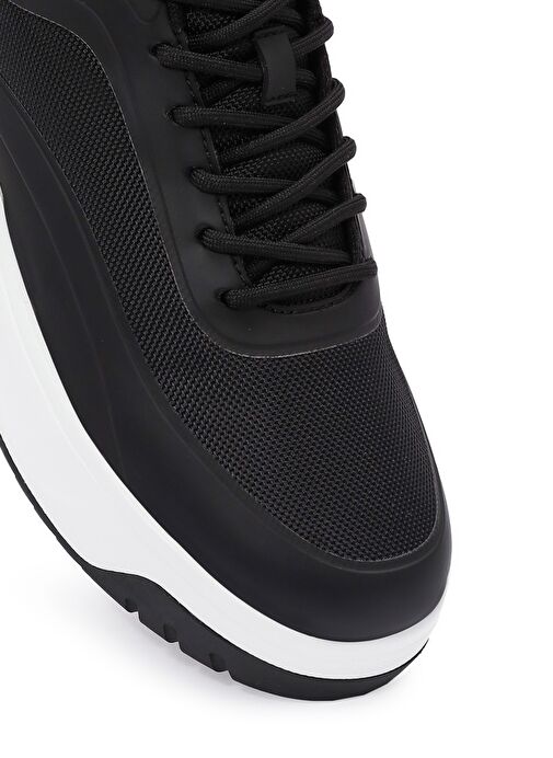ACBC x Derimod Erkek Siyah Bağcıklı Sneaker 25SFD78016F - Görsel 9