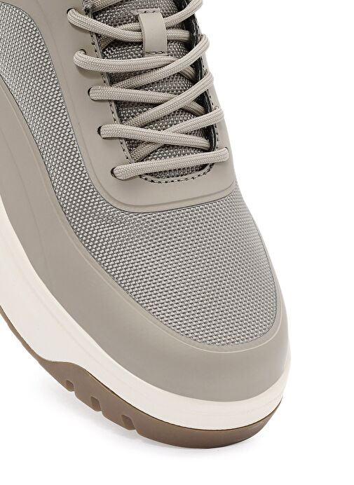 ACBC x Derimod Erkek Vizon Bağcıklı Sneaker 25SFD78016F - Görsel 9