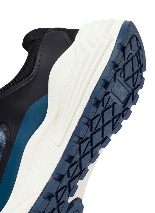 ACBC x Derimod Erkek Lacivert Bağcıklı Kalın Tabanlı Kumaş Sneaker 25SFD78026F - Görsel 9