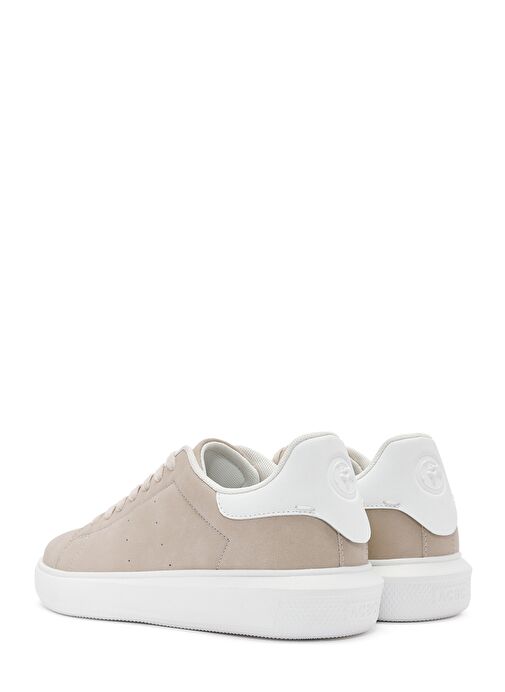 ACBC x Derimod Erkek Bej Bağcıklı Süet Sneaker 25SFD780310 - Görsel 6