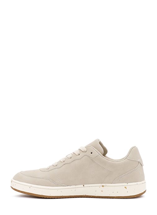 ACBC x Derimod Erkek Bej Bağcıklı Süet Sneaker 25SFD780410 - Görsel 3
