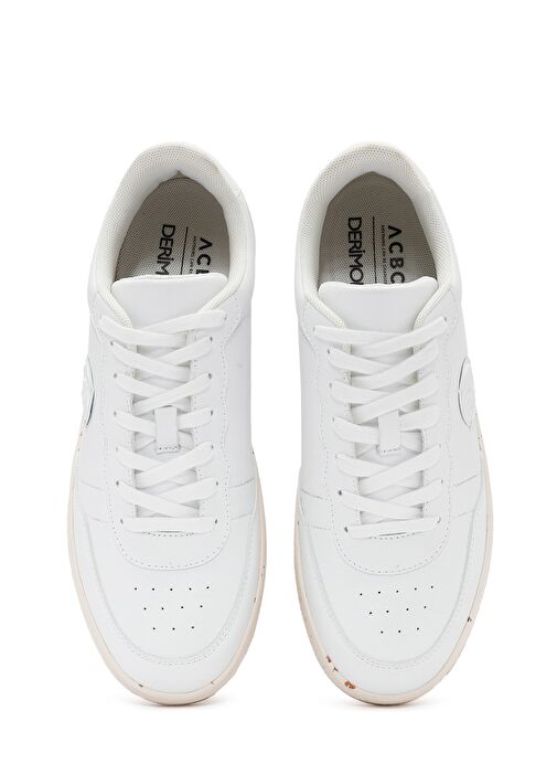 ACBC x Derimod Erkek Beyaz Bağcıklı Sneaker 25SFD780418 - Görsel 8