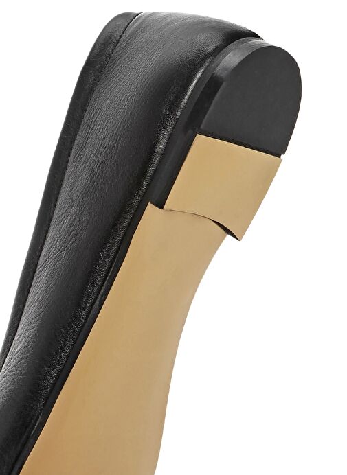 Derimod Derimod Flex Kadın Siyah Fiyonklu Deri Babet 25SFD380018 | Boyner Siyah - 9. görsel