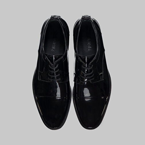 MİKROLİGHT KLASİK SİYAH AYAKKABI - Görsel 3