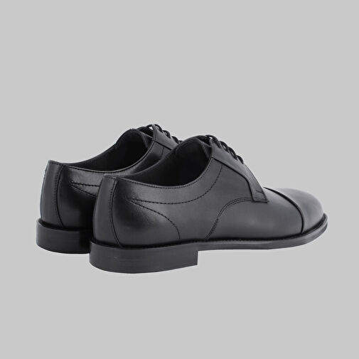 ERKEK DERİ SİYAH AYAKKABI - Görsel 4