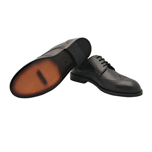 ERKEK KÖSELE SİYAH AYAKKABI - Görsel 6