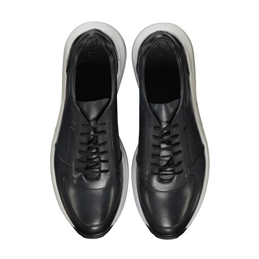 EVA TABAN ERKEK SİYAH AYAKKABI - Görsel 5