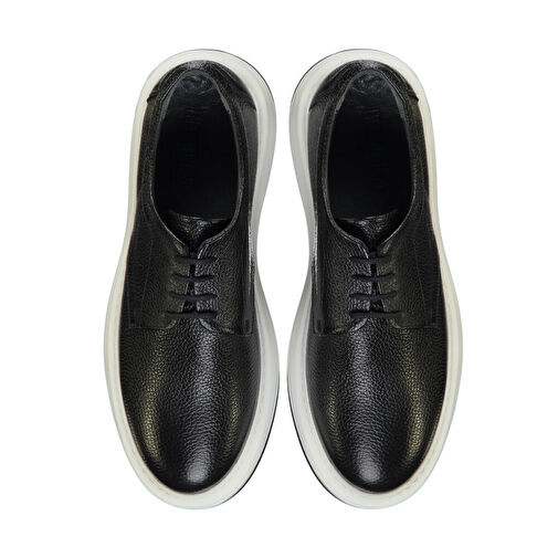 ERKEK EVA TABAN SİYAH AYAKKABI - Görsel 3