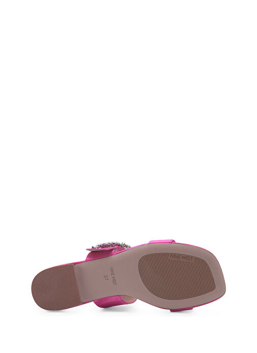 BUYRO 3FX Fuşya Kadın Düz Terlik - Görsel 5