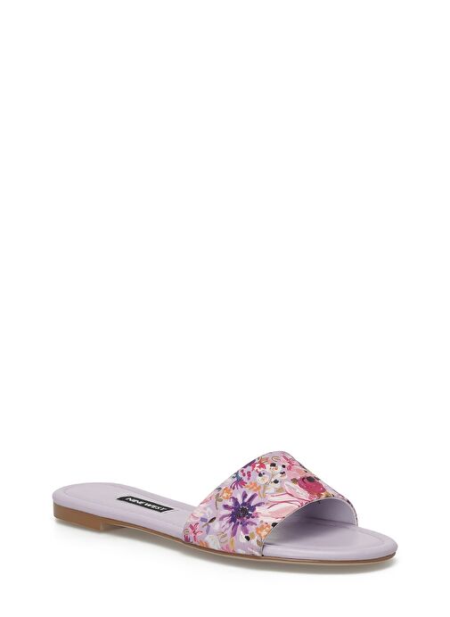 DIMSUM 3FX Mor Kadın Düz Terlik - Görsel 3