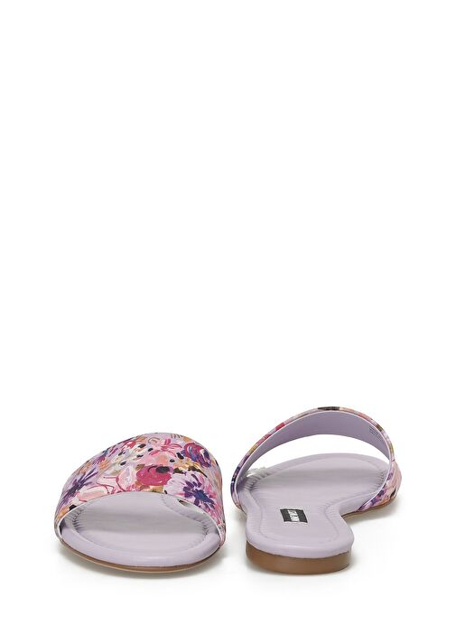 DIMSUM 3FX Mor Kadın Düz Terlik - Görsel 6