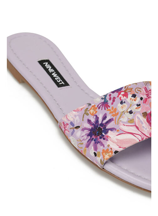 DIMSUM 3FX Mor Kadın Düz Terlik - Görsel 8