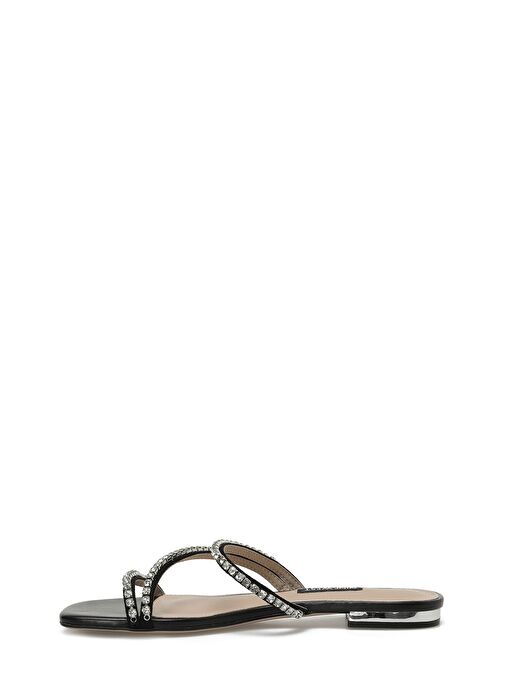 ESTRE 3FX Siyah Kadın Düz Terlik - Görsel 4