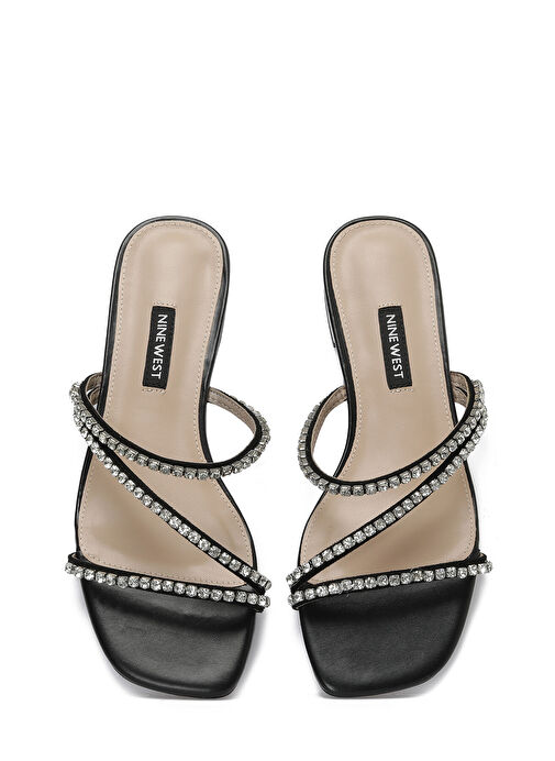 ESTRE 3FX Siyah Kadın Düz Terlik - Görsel 5