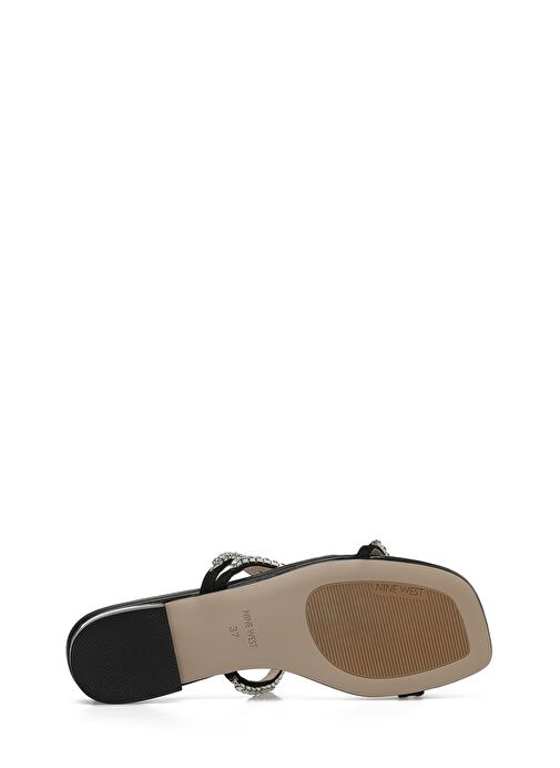 ESTRE 3FX Siyah Kadın Düz Terlik - Görsel 7