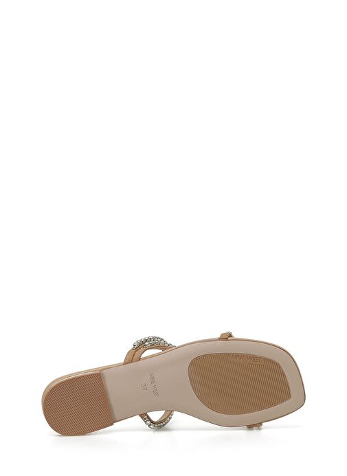 ESTRE 3FX Kahverengi Kadın Düz Terlik - Görsel 7