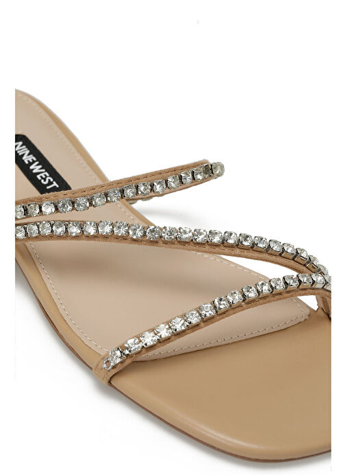 ESTRE 3FX Kahverengi Kadın Düz Terlik - Görsel 8