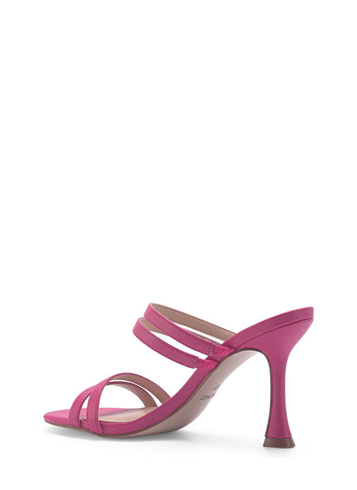 NINFE2 3FX Fuşya Kadın Topuklu Terlik - Görsel 4
