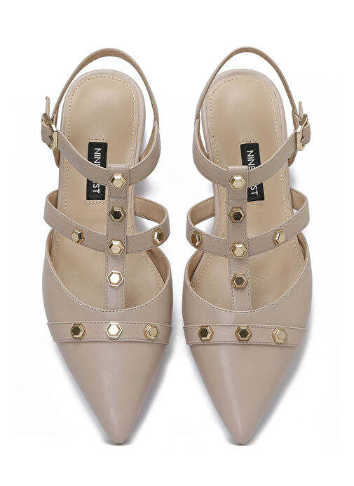 PESCHI 3FX Pudra Kadın Babet - Görsel 5