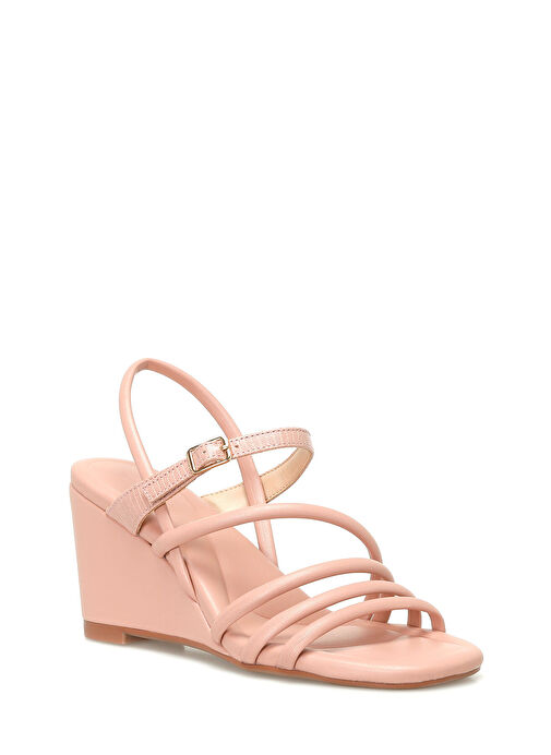 APRIL 3FX Pembe Kadın Comfort Sandalet - Görsel 3