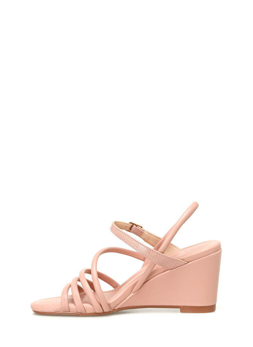 APRIL 3FX Pembe Kadın Comfort Sandalet - Görsel 4