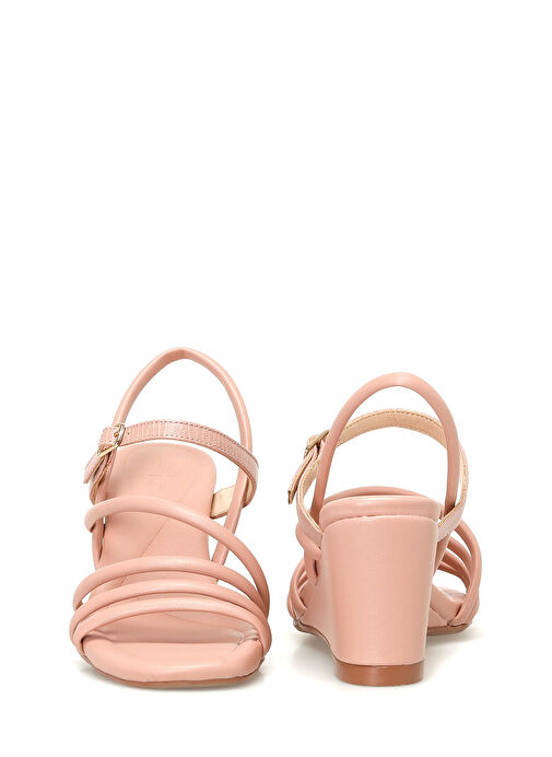 APRIL 3FX Pembe Kadın Comfort Sandalet - Görsel 6