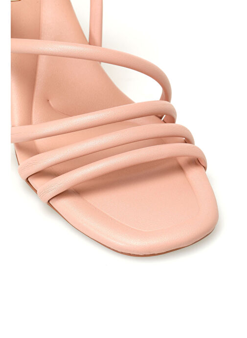 APRIL 3FX Pembe Kadın Comfort Sandalet - Görsel 8