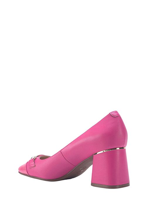 BEHNA 3FX Fuşya Kadın Topuklu Ayakkabı - Görsel 4