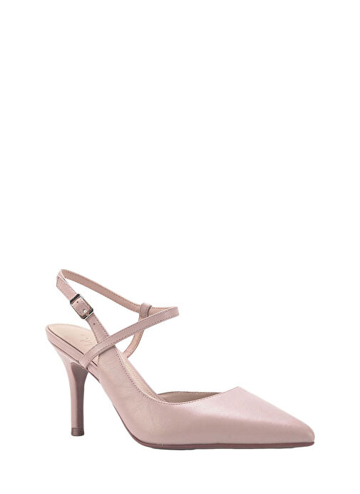 ENNAY 3FX Pembe Kadın Topuklu Ayakkabı - Görsel 3