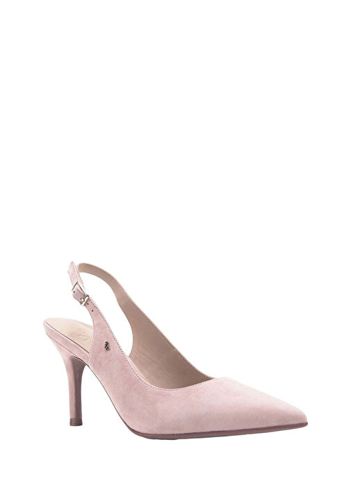 RENNAS 3FX Pudra Kadın Topuklu Ayakkabı - Görsel 3