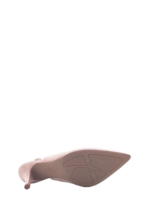 RENNAS 3FX Pudra Kadın Topuklu Ayakkabı - Görsel 5