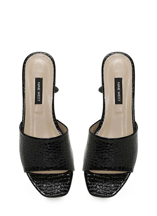 MAYYA 3FX Siyah Kadın Düz Terlik - Görsel 5
