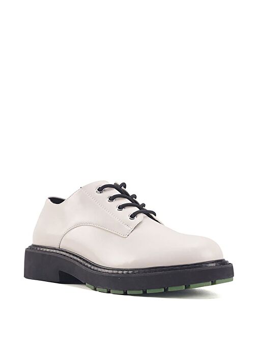 DANE 3PR KIRIK BEYAZ Kadın Oxford Ayakkabı - Görsel 3