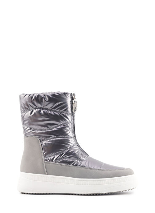 DERRONA 3PR GRI Kadın Kar Botu - Görsel 2