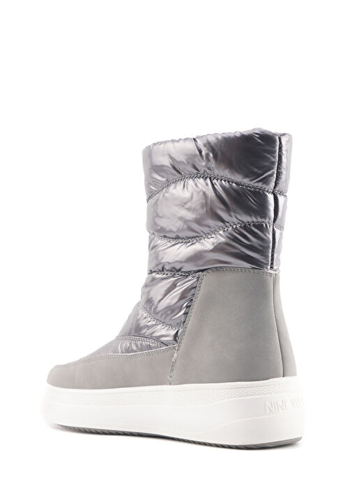 DERRONA 3PR GRI Kadın Kar Botu - Görsel 4