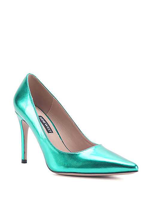 FELIO 3PR Yeşil Kadın Topuklu Ayakkabı - Görsel 3