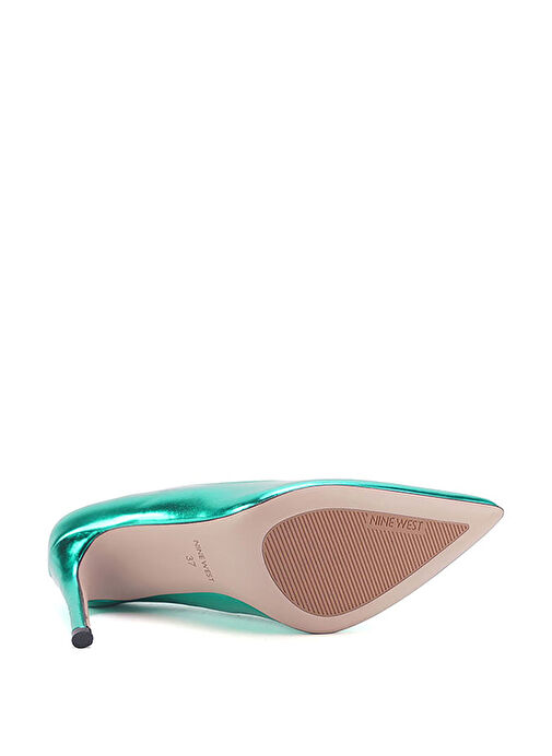 FELIO 3PR Yeşil Kadın Topuklu Ayakkabı - Görsel 5