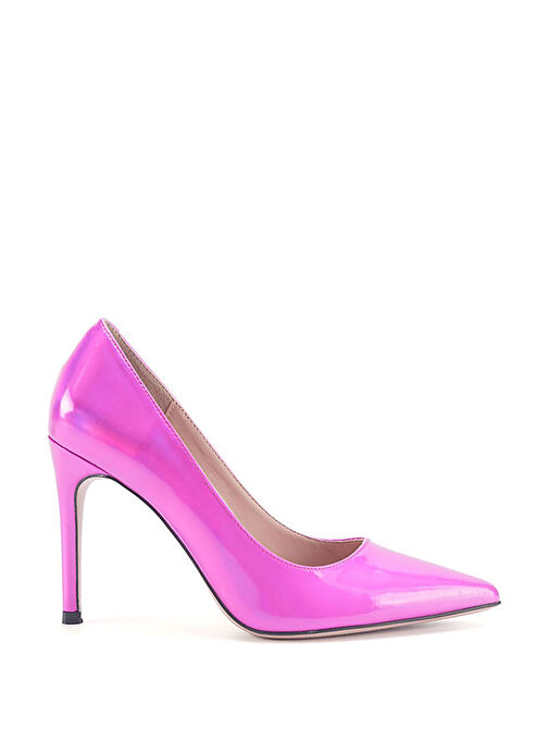 FELIO 3PR Mor Kadın Topuklu Ayakkabı - Görsel 2