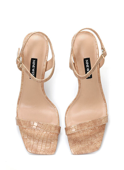 HENNO2 3PR NUDE Kadın Topuklu Sandalet - Görsel 5