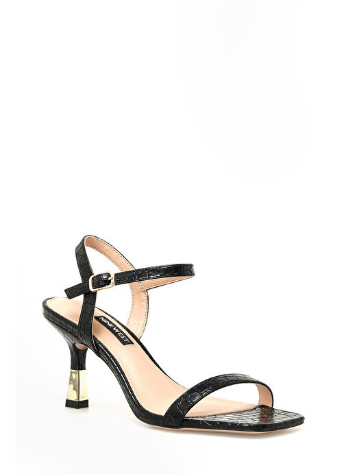 HENNO2 3PR Siyah Kadın Topuklu Sandalet - Görsel 3