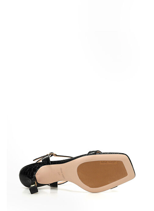 HENNO2 3PR Siyah Kadın Topuklu Sandalet - Görsel 7