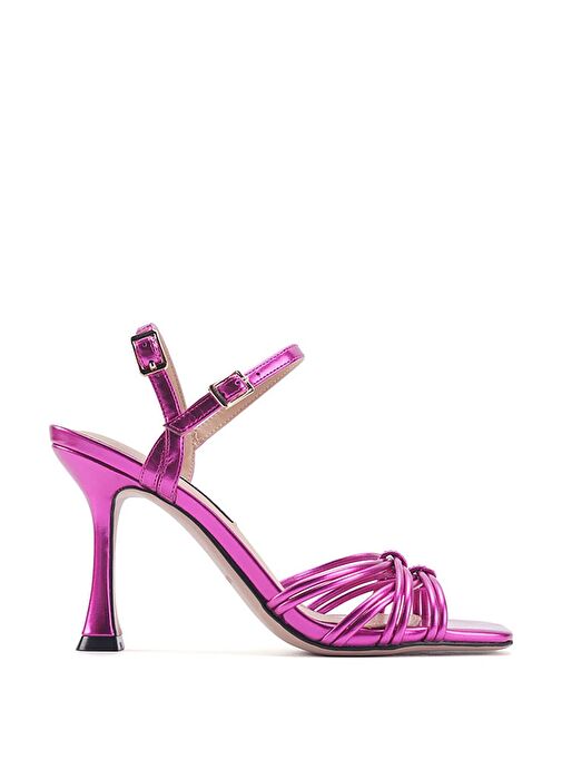 MABRIL 3PR Fuşya Kadın Topuklu Sandalet - Görsel 2
