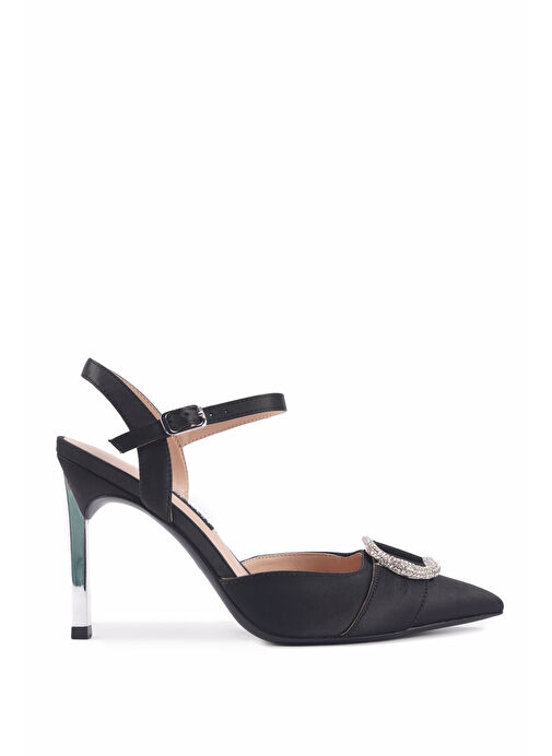 MAEVER2 3PR Siyah Kadın Topuklu Sandalet - Görsel 2