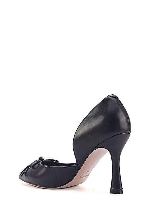 MANGIE 3PR Siyah Kadın Topuklu Ayakkabı - Görsel 4