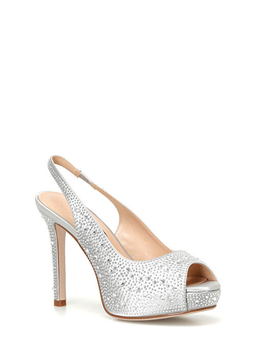 MAVIA2 3PR GRI Kadın Topuklu Sandalet - Görsel 3