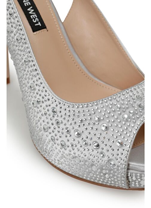 MAVIA2 3PR GRI Kadın Topuklu Sandalet - Görsel 8